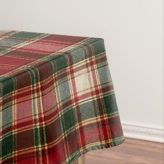 Mantel Plaids Navideños Clásicos de Temporada