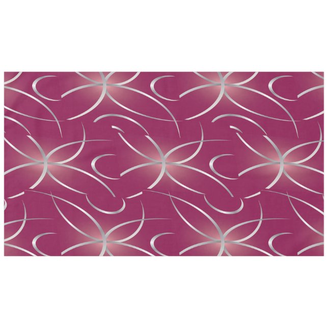Mantel Plata en magenta (Frente (Horizontal))