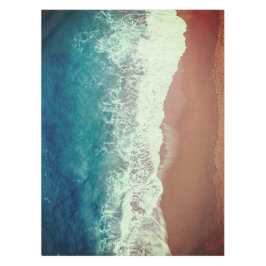 Mantel Playa de aguas oceánicas y costa de verano