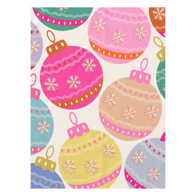 Mantel Playas de Navidad de época (Anverso)