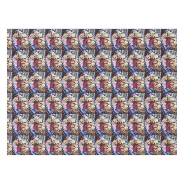 Mantel Plegable Picnic, México (Frente (Horizontal))