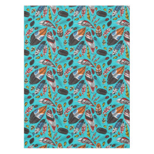 Mantel Plumas coloridas