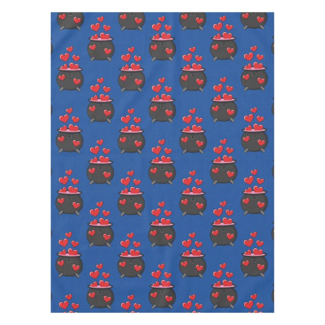 Mantel Poción de amor de corazón (Anverso)