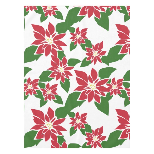 Mantel Poinsettia (Anverso)