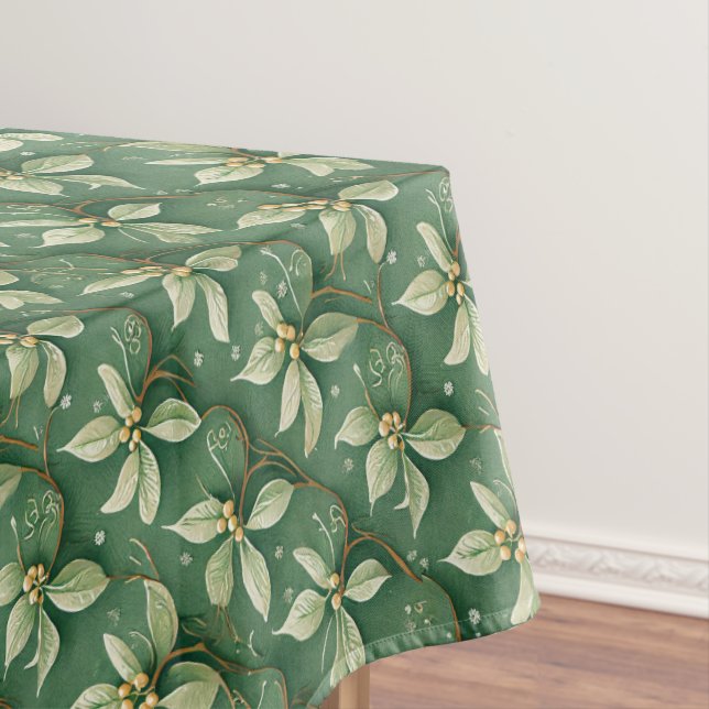 Mantel Poinsettia blanca (In Situ)