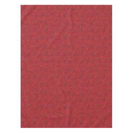 Mantel Poinsettia de los Navidades florales rojas de Art 