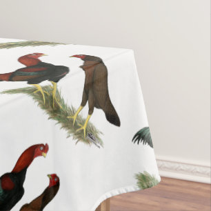 Mantel Pollos Aseel Black Red