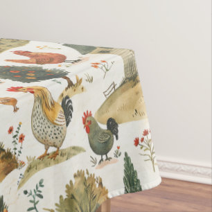Mantel Pollos de granja
