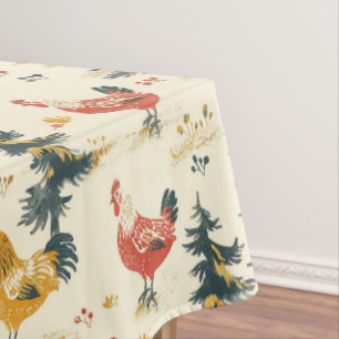 Mantel Pollos de granja