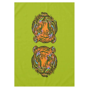 Mantel Pop Art TIGER HEAD + tu trasero. e ideas