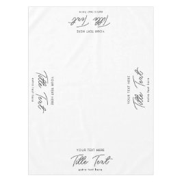 Mantel Pop Up Shop Table Runner Banner Banner Moderno Scr