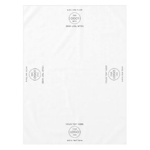 Mantel Pop Up Shop Table Runner Banner logotipo comercial