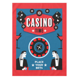 Mantel Póquer de Ruleta de Casino de Juegos de Azar