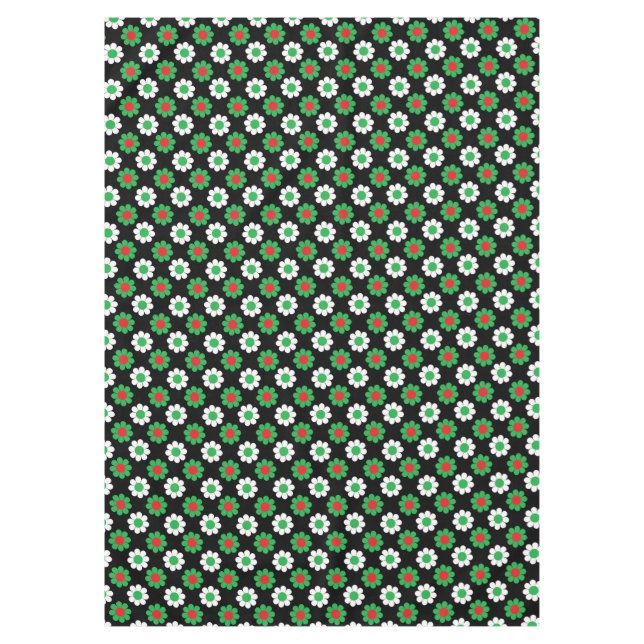 Mantel Potencia de flor de Navidad (Anverso)