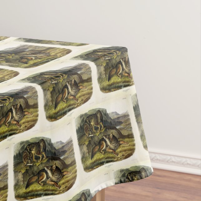 Mantel Prairie Wolf (Coyote) de los cuatripedos de Audubo (In Situ)