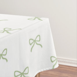 Mantel Preppy Girly Green Bow Pattern Spring & Summer 