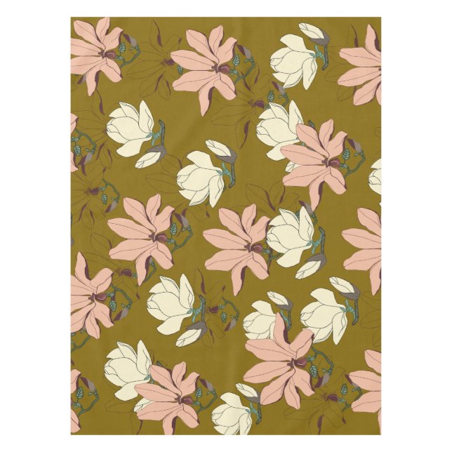 Mantel Primavera de Magnolia (Anverso)