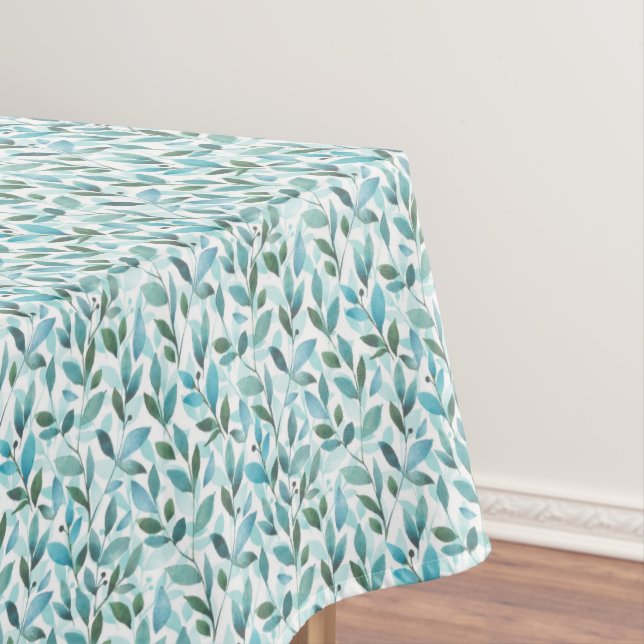 Mantel Primavera. Patrón floral de acuarela (In Situ)