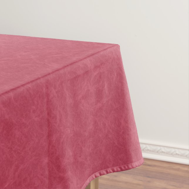 Mantel Profundo patrón de remolino de color rosa (In Situ)