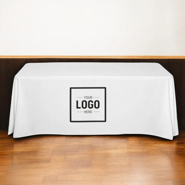 Mantel Promoción comercial del logotipo blanco negro (Subido por el creador)