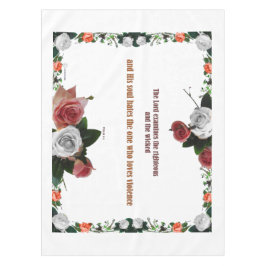 Mantel Psalm 11:5, No Violence