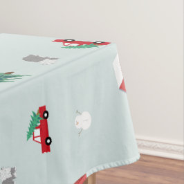 Mantel Pueblo de Invierno