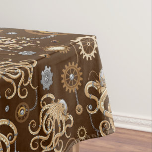 Mantel Pulpo Steampunk Retro Fantasía Mecánica