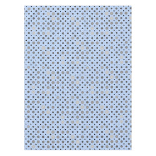 Mantel Punto Polka 01.Gris Lblue BG