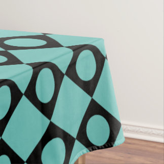 Mantel Punto retro negro