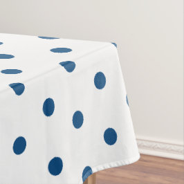 Mantel Puntos azules Azure blancos