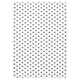 Mantel Puntos clásicos de la polca negra blanca