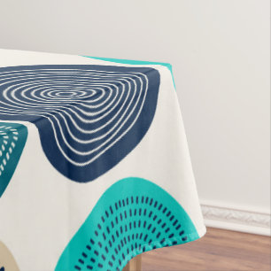 Mantel Puntos de Círculo Escandinavo Patrón Mandala 1