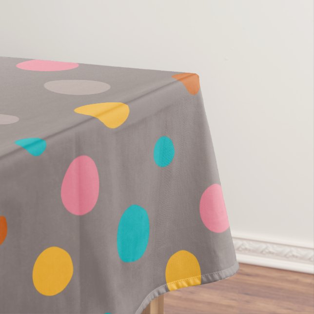 Mantel Puntos de color de agua multicolor 3 (In Situ)