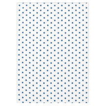 Puntos de Polka azul de Azure blanco