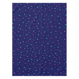 Mantel Puntos de polka celeste