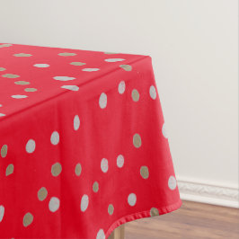 Mantel Puntos del Polka Rojo