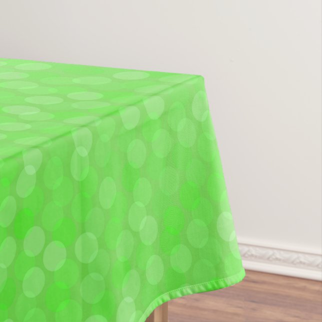 Mantel puntos verdes esmeralda (In Situ)