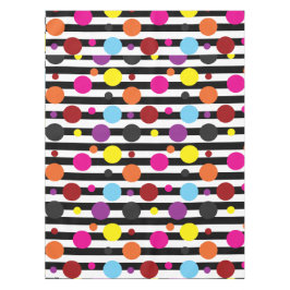 Mantel Puntos Y Rayas