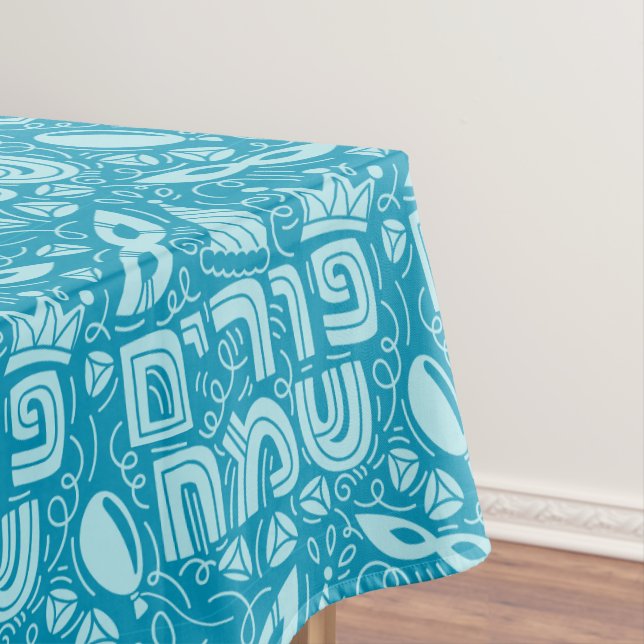 Mantel Purim Festive Tablecloth (In Situ)