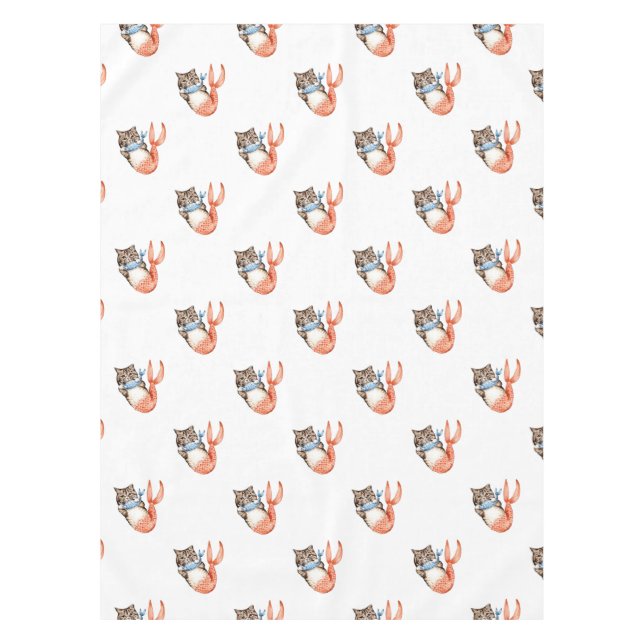 Mantel Purmaid Cat Mermaid (Anverso)