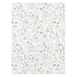 Mantel Purple Floral Tablecloth