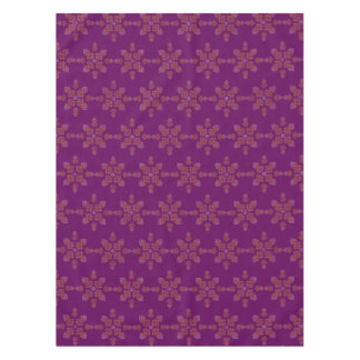 Mantel Purple Minimal South Indian Kolam Design