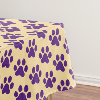 Mantel Purple Paw Print