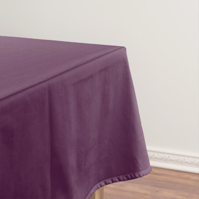 Mantel Púrpura de berenjena sólida (In Situ)