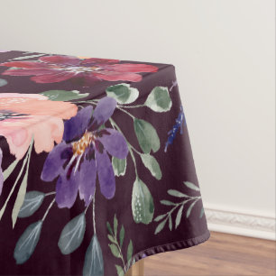Mantel Púrpura Flor De Rubor
