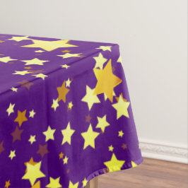 Mantel Púrpura Navidad Starry Tablecloth