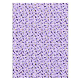 Mantel Púrpura Pestaña De Cohetes Retro