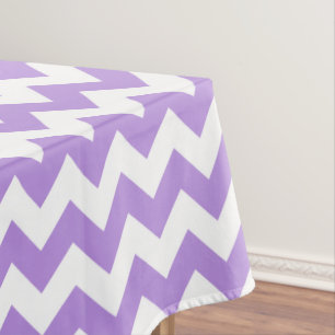 Mantel Púrpura Zigzag, Púrpura Chevron, Patrón Geométrico