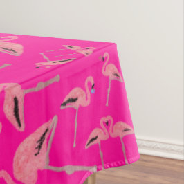 Mantel Purpurina flamingo rosa brillante