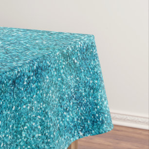 Mantel Purpurina Mermaid Aqua Glitz